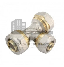 Тройник редукционный цанговый 26х26х26 для МП трубы