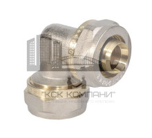 Угольник цанговый 32х32 для МП труб