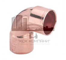 Угольник двухраструбный 100094 90° медный под пайку 15 (Виега)