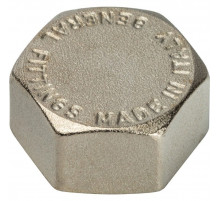 Заглушка ВР 1/2", никелированная