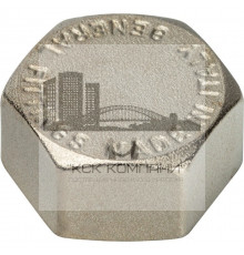 Заглушка ВР 1/2", никелированная