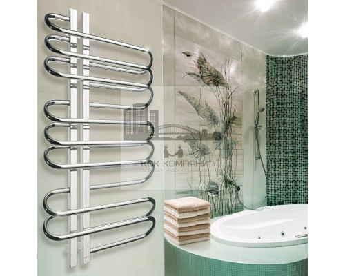 Водяной полотенцесушитель Stelle 500x1800, правосторонний