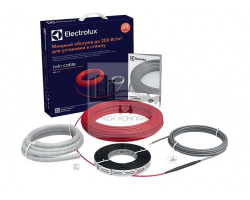 Нагревательный кабель  ETC 2-17-1000 (комплект теплого пола) НС-1073701