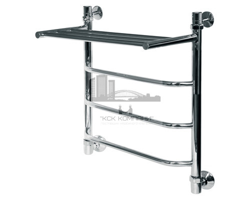 Водяной полотенцесушитель Trapezium ЛТ ВП 500x500 4 с полкой