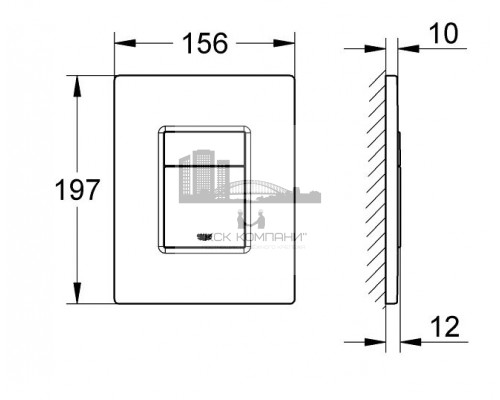Инсталляция Rapid SL 38772001 + унитаз FB 002 Diamond, монтажная высота 1.13 м