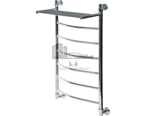 Водяной полотенцесушитель Arc ЛД ВП 1000x600 7 с полкой