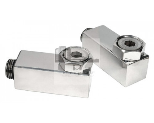 Переходник с накидной гайкой 3/4 x 1/2, комплект из 2 шт.