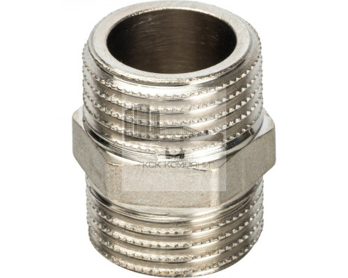 Ниппель HH равносторонний 1/2, никелированный