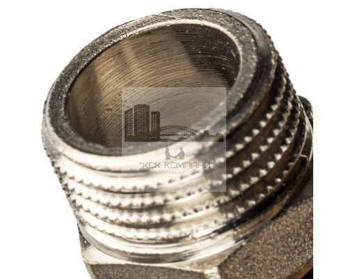 Ниппель HH равносторонний 1/2, никелированный