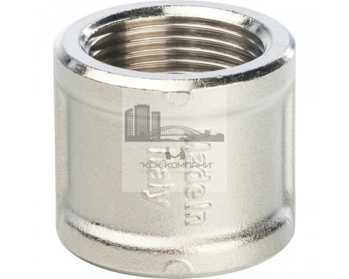Муфта ВВ 3/4, никелированная