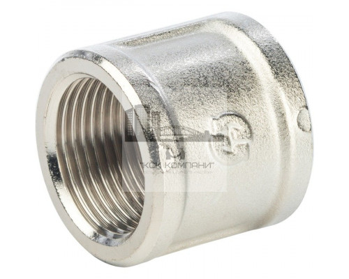 Муфта ВВ 3/4, никелированная