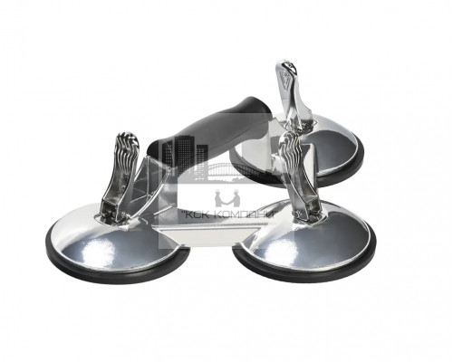 Присоска вакуумная тройная для стекла и плитки  FS3-125 3х125 190кг