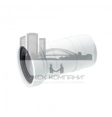 Гофра для унитаза 105-185мм (гладкая) WC-F20P 