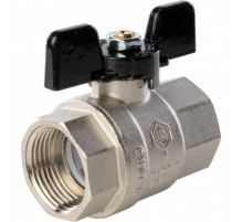 Кран шаровой полнопроходной ВР/ВР 1", ручка бабочка 