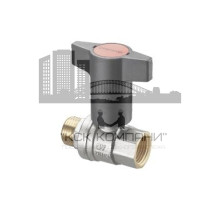 Кран шаровый 3/4" НВ маховик пластмассовый 1077306 