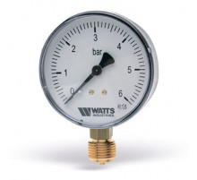 Манометр радиальный F+R200 (MRP) 50 мм 6 бар (Ваттс)