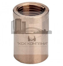 Муфта 100940 ВР медная под пайку 18х1/2" (Виега)