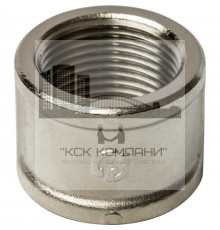 Муфта ВВ 1", никелированная