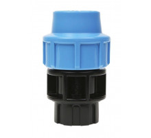 Муфта комбинированная 25 мм x 3/4" М с внутренней резьбой (Jeelex)