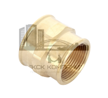 Муфта переходная ВВ 266394 1 1/2"х1 1/4", бронза (Виега)