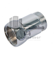 Муфта прямая (гайка-штуцер) 1" ВР × 1/2" НР для полотенцесушителя