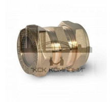 Муфта соединительная внутренняя резьба 15х15 мм для гофрированных труб