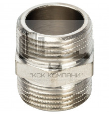 Ниппель HH равносторонний 3/4", никелированный