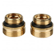 Ниппель  резьбозажимной 3/4 X 1/2, евроконус с уплотнительным кольцом, 12407111001 