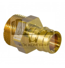 Переходник 1047862 Q&E с наружной резьбой латунь 25x3/4" НР (Упонор)