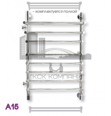 Полотенцесушитель водяной ЭРАТО А15 БП 1200x400, с боковым подключением (Erato)