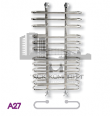 Полотенцесушитель водяной ЭРАТО А27 1200x700 (Erato)