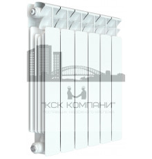 Радиатор биметаллический Base 500 x6, боковое подключение 