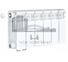Радиатор биметаллический Base VENTIL 200 x6, нижнее левое/правое подключение 