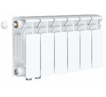 Радиатор биметаллический Base VENTIL 200 x6, нижнее левое/правое подключение 