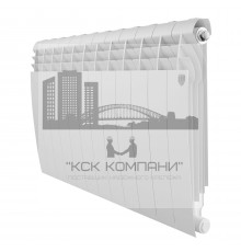 Радиатор биметаллический Biliner 500 x12 Bianco Traffico, боковое подключение