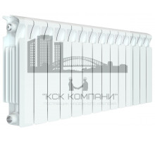 Радиатор биметаллический Monolit 350 x14, боковое подключение 