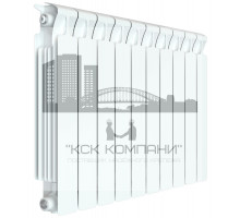 Радиатор биметаллический Monolit 500 x10, боковое подключение 