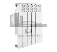 Радиатор биметаллический Optima 500 x12, боковое подключение