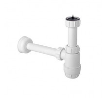 Сифон для раковины с выпуском, отводной трубой D=32мм MRW1 