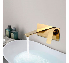 Смеситель GB599 для раковины, золото (скрытого монтажа)