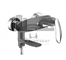 Смеситель GB8001 для ванны и душа, черный/хром