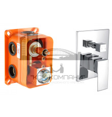 Смеситель Sonat 34122 для душа, скрытого монтажа, рычажный