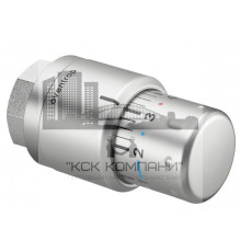 Термостат Uni SH 7-28C с жидкостным чувствительным элементом, матовая сталь 1012085 