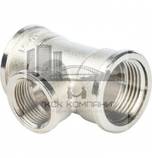 Тройник переxодной внутренняя / внутренняя 1"x3/4"x1", никелированный
