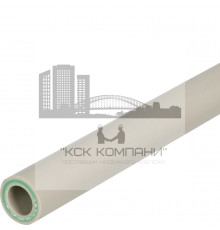 Труба полипропиленовая  50 х 8,3 мм армированная стекловолокном 107050Z
