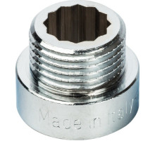 Удлинитель внутренняя / наружная 1/2"x10 мм, хромированный