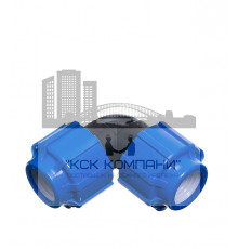 Угол 90° Политэк 50040025 для ПНД труб 25 мм (Politek)