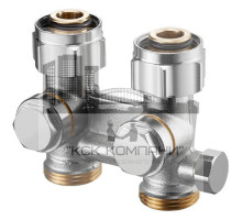 Узел нижнего подключения радиатора 3/4" НГ x 3/4" НР, прямой Multiflex F ZBU 1015943 