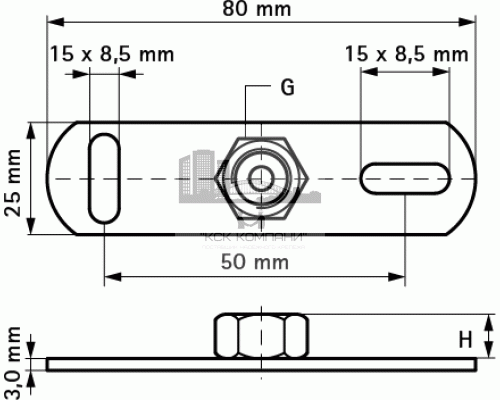 Подпятник M10 BIS, 6703010 (Валравен)