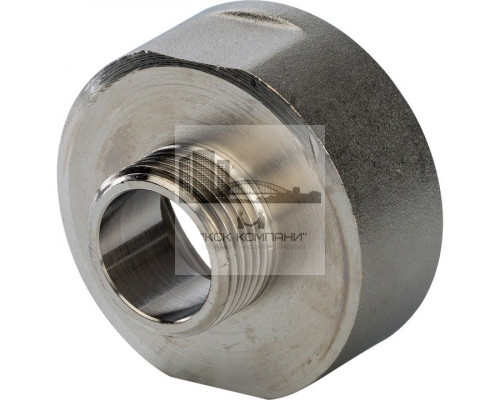 Переходник внутренняя / наружная 1 1/2x3/4, никелированный